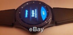 SAMSUNG SM-R760NDAAXAR Gear S3 Frontier Smart Watch Black