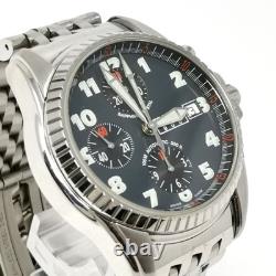 SECTOR 900 Chronograph Watch 45mm 1.77in For Parts Repair Crown Broken JUNK