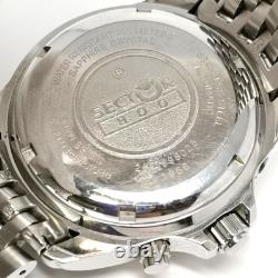 SECTOR 900 Chronograph Watch 45mm 1.77in For Parts Repair Crown Broken JUNK