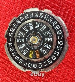 SEIKO 6139B Movement English/Spanish Rare Parts/Repair Untested