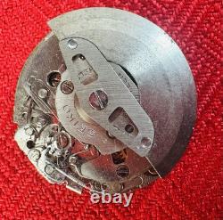 SEIKO 6139B Movement English/Spanish Rare Parts/Repair Untested