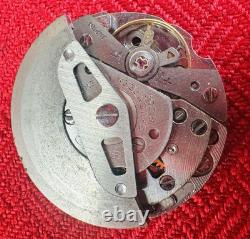 SEIKO 6139B Movement English/Spanish Rare Parts/Repair Untested