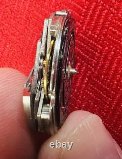 SEIKO 6139B Movement English/Spanish Rare Parts/Repair Untested