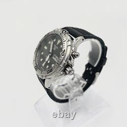 SEIKO AGS Diver Watch 5M23-6A60 Japan Vintage Silver Black Not Working 601