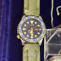 SEIKO CITIZEN Analog Digital Watch Lot 8pcs Junk for Parts Repair Untested