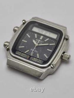 SEIKO H357-5120 Quartz Digital-Analog Vintage 1980 Watch For Parts