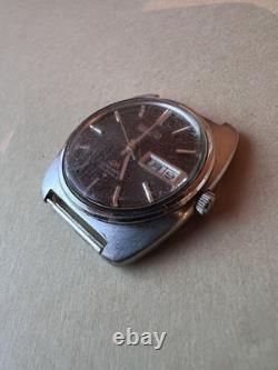 SEIKO Load Matic Automatic Watch Gray Dial Vintage Junk For Repair or Parts