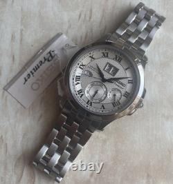 SEIKO Premier Kinetic Perpetual 7D48-0AA0 men's Wrist Watch for repair or parts