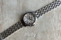 SEIKO Premier Kinetic Perpetual 7D48-0AA0 men's Wrist Watch for repair or parts