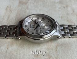SEIKO Premier Kinetic Perpetual 7D48-0AA0 men's Wrist Watch for repair or parts