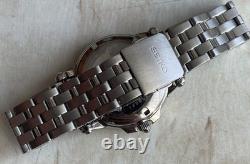 SEIKO Premier Kinetic Perpetual 7D48-0AA0 men's Wrist Watch for repair or parts