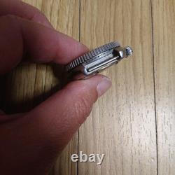 SEIKO Quartz 2525 0010 Diver Watch Boys 150m Orange Dial For Parts Junk No band