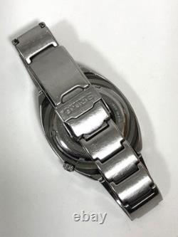 SEIKO S-Wave 7S26 0120 Automatic Watch Skeleton For Parts or Repair 38mm Junk