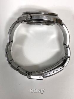 SEIKO S-Wave 7S26 0120 Automatic Watch Skeleton For Parts or Repair 38mm Junk