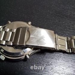 SEIKO Speedmaster 7A28-7040 Chronograph Watch 18cm For Parts/Repair JAPAN