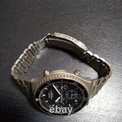 SEIKO Speedmaster 7A28-7040 Chronograph Watch 18cm For Parts/Repair JAPAN