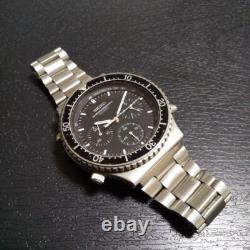 SEIKO Speedmaster 7A28-7040 Chronograph Watch 18cm For Parts/Repair JAPAN