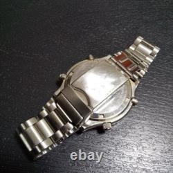 SEIKO Speedmaster 7A28-7040 Chronograph Watch 18cm For Parts/Repair JAPAN