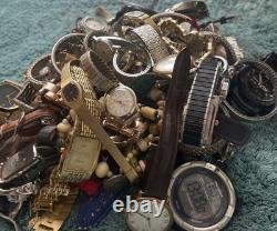 SEIKO, Timex, Citizen etc. Huge 8+ LB lot Repair Parts watches Resale AS-IS SEIKO, Timex, Citizen etc. Huge 8+ LB lot Repair Parts watches Resale AS-IS