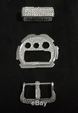 SET BUCKLE, STRAP BAND, DIAL Lab Diamond For G-SHOCK DW6900 And Baby G