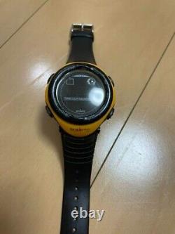 SUUNTO Vector Yellow Black Sports Watch Digital Quartz No Box Junk For Parts