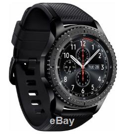 Samsung Galaxy Gear S3 Frontier SM-R765V Verizon Smart Watch 46mm Black for part