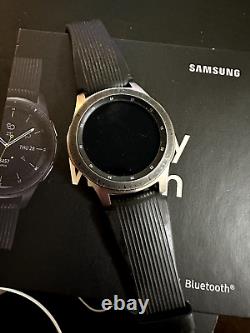 Samsung Galaxy Watch 42MM Google Locked FOR PARTS ONLY Black