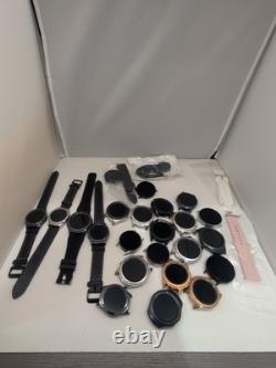 Samsung Galaxy Watches Lot Of 23 For Parts Only Read Description