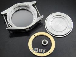 Sapphire 41mm watch Case + dial fit Miyota8205/8215, ETA 2836 Mingzhu DG2813, p361
