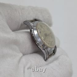 Scarce Tilius Vintage Triple Date Watch parts/repairs 17J Alstater Movmt Swiss