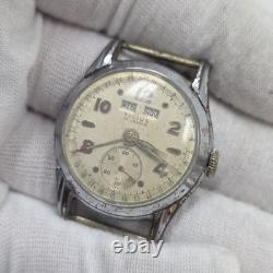 Scarce Tilius Vintage Triple Date Watch parts/repairs 17J Alstater Movmt Swiss