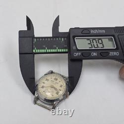 Scarce Tilius Vintage Triple Date Watch parts/repairs 17J Alstater Movmt Swiss