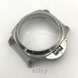 Seagull Parnis eta 6497 6498 movement 47mm PAM 316l stainless steel watch case