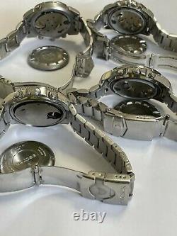 Sector Watches Lot Chronograph Diver Quartz Alarm Mens Swiss Made For Parts