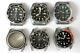 Seiko 4205 midsize divers watches/cases for parts/restore Lot nr. 139025
