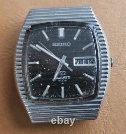 Seiko 4633-5009 Vintage Watch 35,7 mm Not Working for Parts Gold Restore