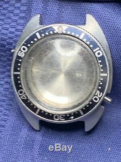 Seiko 6105-8000 Divers Watch Case With Bezel Parts