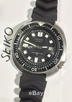 Seiko 6105 8110 Capt Willard Hacking 6105B Japan Made Original Sept. 1974 Good