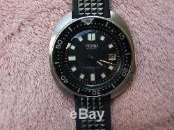 Seiko 6105-8110 vintage divers watch big turtle 1973