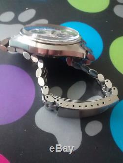 Seiko 6138-8020 Panda, S/Steel Bracelet, Genuine Seiko/Stelux Nos, Quality