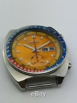 Seiko 6139 6002 Pogue Automatic Chronograph Watch for Restoration (B109)
