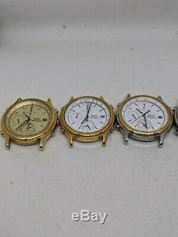 Seiko 7T32 Stainless Steel Chronograph/Alarm Watch (Not Working) 5 pcs