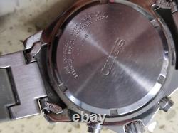Seiko 7T62-0ER0 Chronograph Not Work for Repair or parts