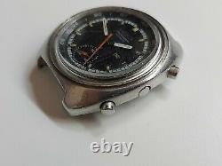 Seiko Automatic Chronograph 6139B Watch for Repair or Parts Uhr-Reloj-Montre