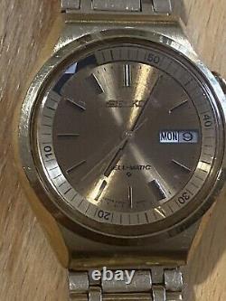 Seiko Bell-Matic Automatic Men's Watch 4006-6090T For Parts Repair Only