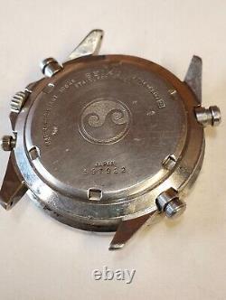 Seiko Chronograph Quartz 7t34-6b00 Japan Men's Not Working Vintage Watch