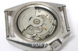 Seiko Diver 7002-700A automatic watch runs7stops, for repairsor parts -14456