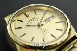 Seiko Grand Quarts 4843-8041 Gold Men Watch Junk for parts Fast ship