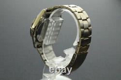 Seiko Grand Quarts 4843-8041 Gold Men Watch Junk for parts Fast ship