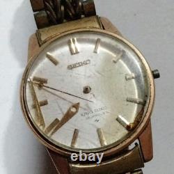 Seiko King Seiko 25J Vintage Watch For Parts Not Working Japan Men's Rare Junk